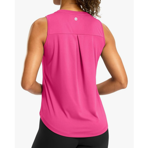 G Gradual Workout Tank Top for Women Sleeveless Athletic Yoga Tops High Neck Quick Dry Running Tennis Sports Shirts for Women S