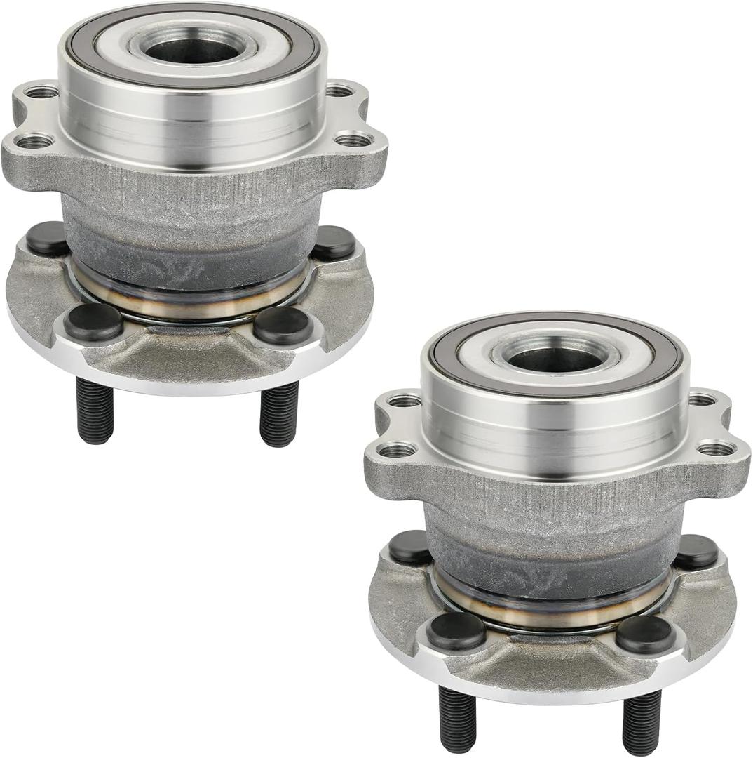 512518 (Pair) Rear Wheel Bearing and Hub Assembly Fit for Subaru Crosstrek 2016-2018, For Crosstrek 2019-2020, For Impreza 2012-2021, For Forester 2014-2018, For XV Crosstrek 2013-2015 5 Lug
