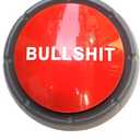 Joffreg The Bullshit Button BS Button Desktop Sound Toy
