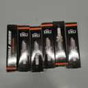 Iridium Spark Plugs 6 Pack Compatible with Chevrolet Silverado 1500 Express 2500 3500 Trailblazer, GMC Envoy Sierra Savana, Buick Rainier, Isuzu Ascender, Saab 9-7x, Replaces 91418, ILTR5E11, 41-114