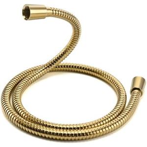 Vzasei Shower Hose Replacement For Cleaning 304 Stainless Steel Shower Head Hoses 59 Inches High Pressure Bidet Hose Flexible Rose Gold Extension Showerhead Hoses Extra Long (Gold, 48 In)