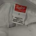 Rawlings Men's Semi-Relaxed Full Length Baseball Pants | Adult Sizes (White, S)