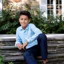 French Toast Boys' Adjustable Waist Relaxed Fit Pant (10, Navy)