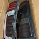 Sequential Full LED Tail Lights for 2008-2016 Ford F250/ F350 / F450 Super Duty Rear Lights with Start-Up Animation, Dynamic Turn Signals, Brake Light,Reverse Light -Smoked