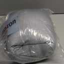 Squish Bean Bed Microbead Pillow Bolster Tube Body Pillow Smooth Cool Touch Fabric Neck & Back Support Throw Travel Pillow Fun Colors (Dark Gray)