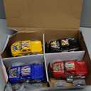 ArtCreativity Light Up Monster Trucks for Boys and Girls, 4-Pack Toy Truck Set, Monster Trucks for Boys 3 4 5 6 7 8 Years Old, Toddler Monster Truck Toys, Light Up Trucks