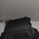 Perforated Leather Seat Cover Tan | Compatible with 2015-2017 Subaru Outback & 2015-2019 Legacy  Fits Heated & A/C Seats (Black, Driver Bottom)