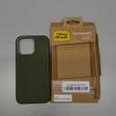 OtterBox iPhone 15 Pro Max Symmetry Series Cactus Leather for MagSafe - Cactus Grove (Green), Snaps to MagSafe, Ultra-Sleek, Raised Edges Protect Camera & Screen