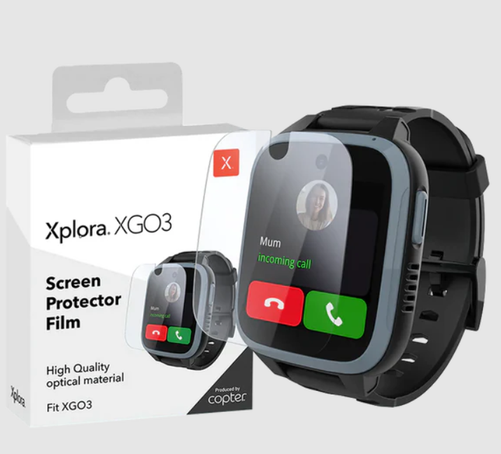 Compatible for Xplora XGO 3 Screen Protector, Full Coverage TPU Clear Film Compatible with Xplora XGO 3 Children Watch Phone 