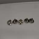 5 Packs WB03K10303 Profile Stove Cooktop Oven Rang Knob Replacements for GE,Heavy Duty Metal 191d5100 knob Cooktop Oven Knob Replace ge profile stove knob Part WB03K10208,AP4980246, 1810427, AH3486484