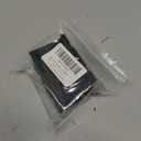 M6192 Sliding Shower Door Bottom Guide, 1/2 in. Channel, for use with up to 7/16 inch Thick Glass Panels (Black 2 Pack)