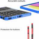 Case for Kindle Fire Max 11 inch Tablet 2023 Release,Kickstand Heavy Duty Armor Defender Cover (Blue)