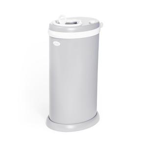Ubbi Stainless Steel Diaper Pail, Odor Locking, No Special Bag Required, Award-Winning, Registry Must-Have, Gray