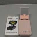 JTEMAN Gifts for Men Women,Cell Phone Stand with Bluetooth Speaker and LED Light,Cool Tech Gadgets,Unique Birthday Gifts for Men Husband Mom Dad-Pink