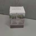 FUTEI Red Decorative Throw Pillow Covers 20x20 Inch Set of 2, Square Soft Faux Rabbit Fur Big Striped Cushion Cover,Home Decor for Couch Sofa Bed Living Room