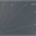 Arteza Rotary Cutting Mat, 18 x 24 Inches, Self-Healing, with Grid Lines and Non Slip Surface, for Fabric, Paper, and Vinyl, Durable and Flexible, Art Supplies for Crafts, Quilting, and Sewing