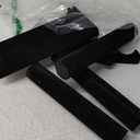 OSPNIEEK Velvet Bracelet Holder with 3 Tier Rack, Black Detachable Jewelry Display Stand T-Bar Necklace Storage Organizer for Bangles Watch Bracelets Scrunchies Organization Showcase