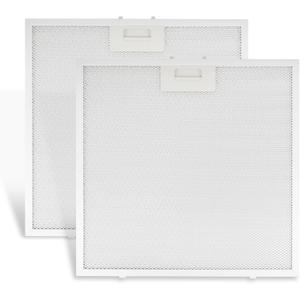 2 PCS WB02X27207 Range Vent Hood Grease Filter Replacement for GE Model JVX5300BJ1TS JVX5300EJ2ES JVX5305DJ2WW, Replaces 4463981 AP6039217 PS11771771 EAP11771771, 13.75"L 13.75"W 0.35"Th