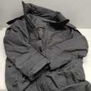 Wyeysyt Mens Long Winter Coats Parka Warm Hooded Quilted Puffer Jacket Thicken Water-Resistant Heavy Outerwear (Black-L)