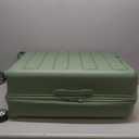 Traveler's Choice Pagosa Hardshell Expandable Luggage with Spinner Wheels, Green, 30-Inch Large