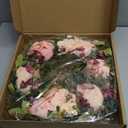 Peony Spring Wreaths for Front Door Outside 22 inch Handmade Summer Wreaths for Front Door Wall Window Decor in All Season(Large)