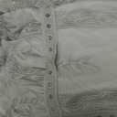 Women's Casual Off Shoulder Lace Maxi Dress Boho White Bridesmaid Wedding Evening Party Dresses, 2XL