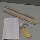 MKO Towel Rod for Bathroom Wall, Heavy Duty Single Towel Racks 30Inch, Modern Towel Racks Hanger Hanging Towels, Stainless SteelGold