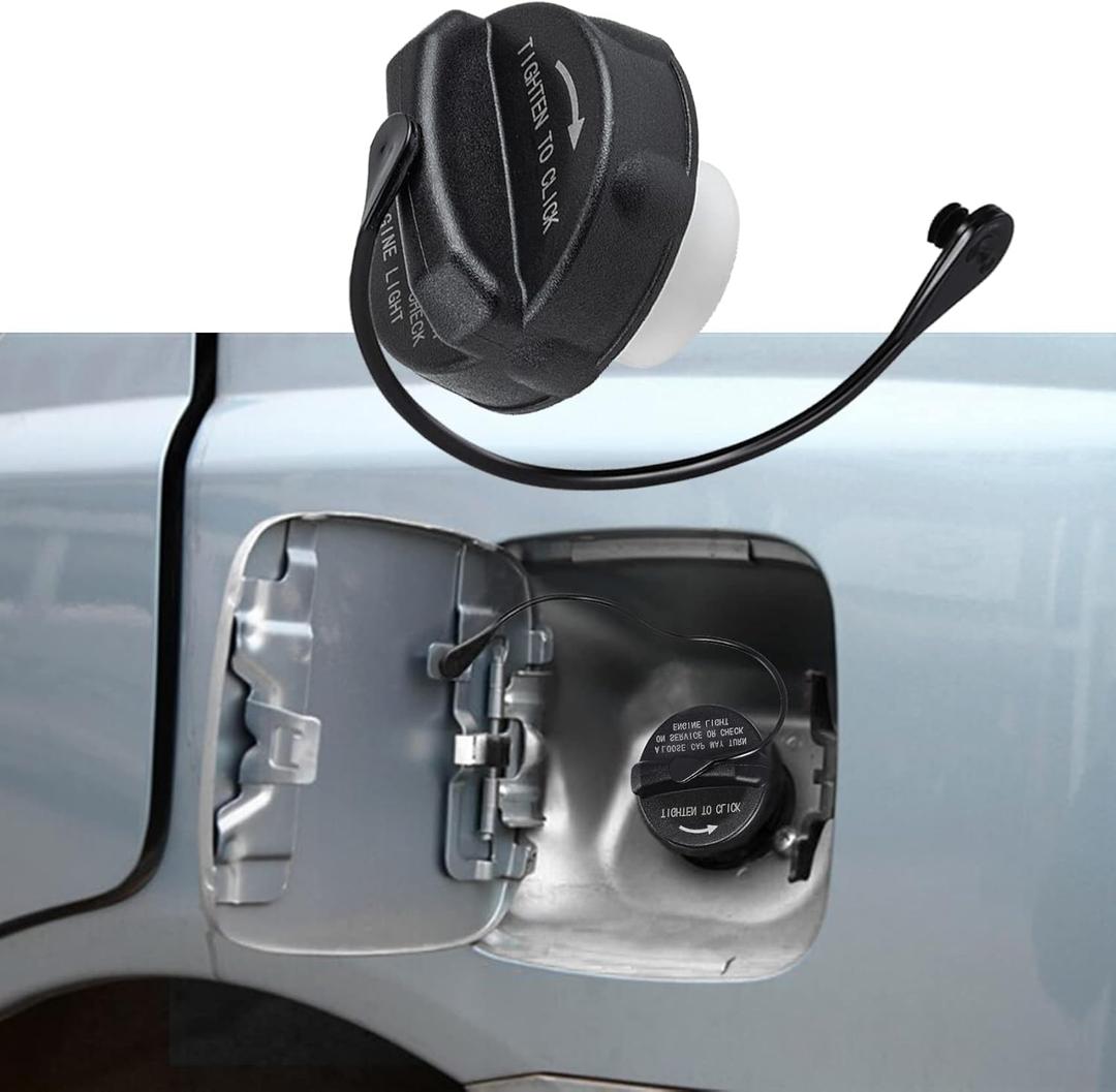 ASUBHA Gas Cap, Car Fuel Cap, Car Accessories Fuel Tank Filler Cap Compatible with Dodge Ram 1500 2500 3500 Challenger Town & Country Grand Cherokee, Replaces OEM #52030377AB 52124512AA 5278632AG
