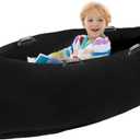 XLYLKS Peapod Sensory Chair 60", Inflatable Autism Sensory Pod - Provide Sensory Relief Therapy for Children 3+ with Special Needs, Games and Reading Loungers