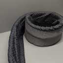 HOMBYS Bed Wedge Pillow for Headboard, Foldable Bed Mattress Gap Filler King Size, Pillow Wedge for Headboard Gap, High Density Foam Bed Crack Pillow, Multifunctional Bed Spacer Filler from Wall, Grey (King(76"x7.8"x4.7")