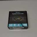 Dog Bark Collar, Rechargeable Smart Collar, with 4 Adjustable Modes Beep Vibration and 5 Adjustable Sensitivities, Bark Collar for Large Medium Small Dogs (Black)