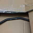 RUTU 28mm 1-1/8"Fat Handlebars Motorcycle Handlebars for Dirt Pit Bike CRF CR YZ WR KX KLX RM RMZ RMX DRZ (Black)