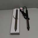 1 Inch Curling Iron, Titanium Ceramic Hair Curler, Fast Heating Curling Wand with 8 Heat Settings with LED Display for All Hair Types Dual Voltage 110-240V For Travel