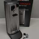 POHL SCHMITT 3 in 1 Electric Can Opener Smooth Edge with Knife Sharpener and Bottle Opener - Easy Push Down Lever - All Standard-Size & Pop-Top Cans, Durable Stainless Steel & ABS, Kitchen Accessories