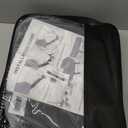 2 Pack Leather Bottom Car Seat Covers,Front Seat Covers for Cars,Driver Car Seat Cover,Luxury Faux Leather Seat Protectors,Full Wrap,Waterproof,for Most Vehicles,Sedan,SUV,Truck (Black) (Standard - Style A)