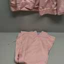 Womens Sweatsuits Set 2 Piece Jogging Suits Zip Hoodie Sweatpants Tracksuit Training Outfits (X-Large, Pink)