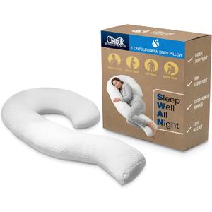 Contour Swan Pillow - Ergonomic Body Support Pillow - Original
Orthopedic Body Pillow for Head, Neck, Shoulder, Back, Hip & Knee Support - For Side Sleepers, Pregnancy & Full Body Comfort