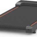 Walking Pad Under Desk Treadmill with Incline Under Desk Tangerine