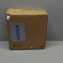 SOUJOY Set of 6 Porcelain Dinner Plate, 10.5'' White Dinner Dish, Embossed Printing Dinnerware Plate for Dinner, Restaurant, Family Party and Kitchen, Microwave, Dishwasher Safe