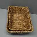 Small Wicker Baskets for Organizing 2 Pack, Hand Woven Baskets for Storage, Towels and Toilet Paper Organization, Woven Gift Basket,Countertop Baskets Set for Organizing