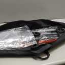 Pipe and Drape Backdrop Stand, 10x10ft Heavy Duty Adjustable Background Frame with Metal Base, Back Drop Holder for Parties Photography Wedding Photoshoot Decoration - Black