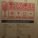 Hamilton Hills Large Oval Mirror 24x36 inch Polished Glass Frameless, Lightweight Mirror for Wall | 1" Beveled Rounded Bathroom Mirrors for Vanity | Oval Hanging Wall Mounted Mirror for Home Gym