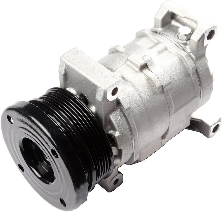 cciyu Air Conditioning Compressor Compatible for Dodge Grand Caravan 3.3L 3.8L 2008-2010 Replaces AC Compressor for Car