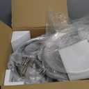 PTASYGK Round Chafing Dishes Buffet 3 Pack 5QT Silver Stainless Steel Lid