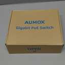 8 Port Gigabit PoE Switch, 8 Port PoE 120W, Gigabit Ethernet Unmanaged Network Switch, Plug and Play, Sturdy Metal Housing, Traffic Optimization