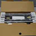 iThird Battery Operated Wall Sconce Set of 2: Rechargeable Wall Lights Wireless Sconces with Touch and Remote, 360 Rotate Magnetic Wall Scone Lighting Decor for Bedroom Living Room Hallway, 31.7Inch (Black)