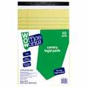 WOW Office Works Canary Legal Pads. 10pads