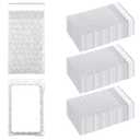 300Pcs Bubble Wrap Bags for Packing, 2 x 3.15 Inch Double Wall Plastic Bubble Wrap Sleeves Clear Self Sealing Bubbles Shipping Bags for Small Business Moving Shipping Packaging Storage