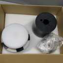 Palm Leaf Ceiling Fans with Lights-42 Tropical Ceiling Fan with Light and Remote/APP Control, Flush Mount Low Profile Black Ceiling Fans for Bedroom, Indoor/Outdoor Patio Use