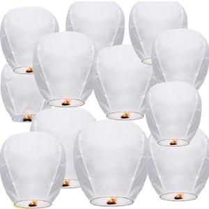 17 Pack Paper Lanterns Decorative Ball Round Paper Lantern for Wedding Birthday Party Home Decorations